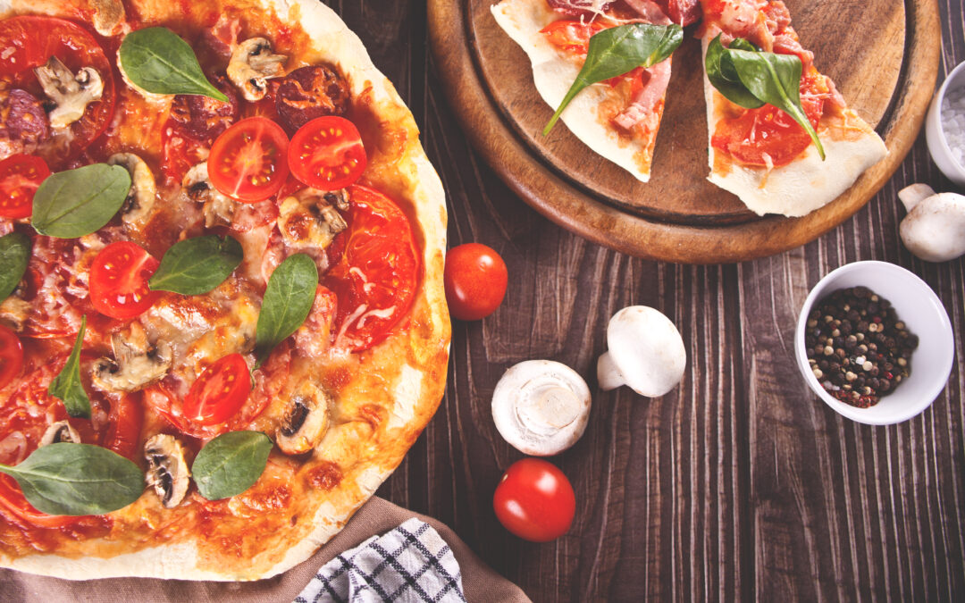 Per una pizza gourmet si usano ingredienti insoliti e di qualità.